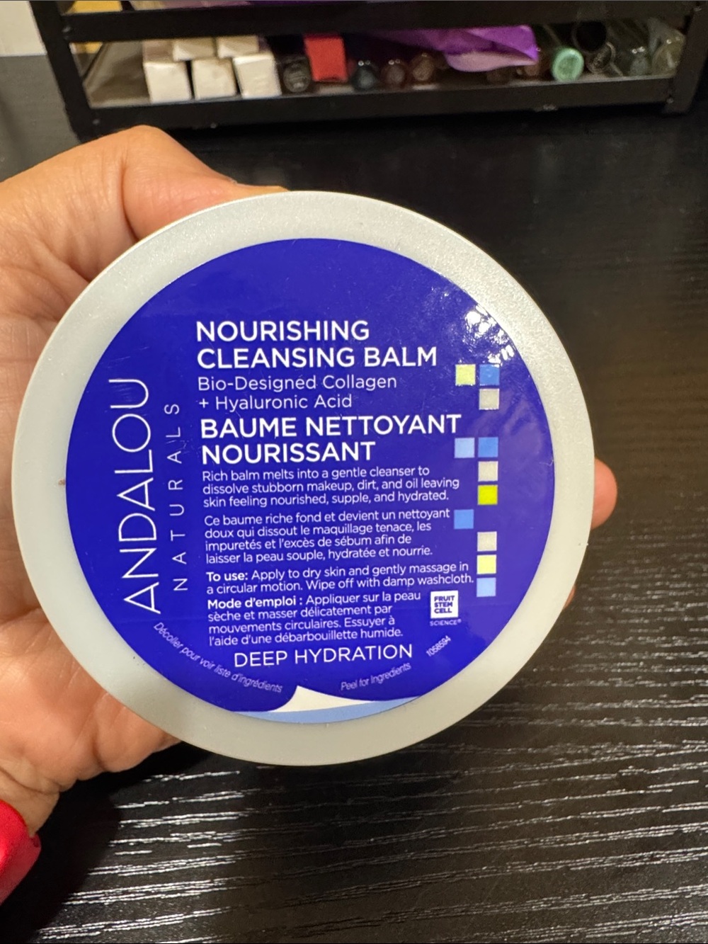 Andalou Naturals Deep Hydration Nourishing Cleansing Balm – 3 oz / 85 g